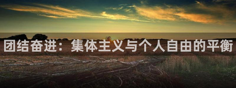  欧亿官网下载app网址：团结奋进：集体主义与个人自由的平衡