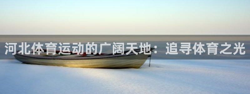  欧亿官网入口：河北体育运动的广阔天地：追寻体育之光